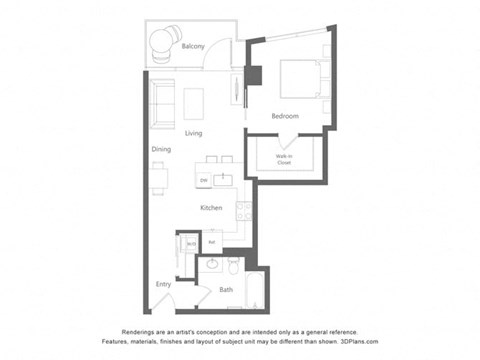 a floor plan of a house with an open floor plan